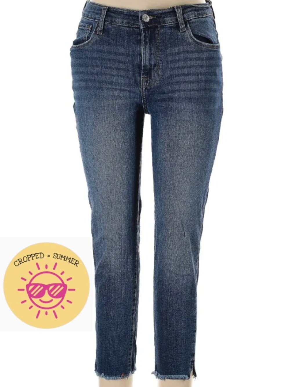 Kensie - Cropped Jeans